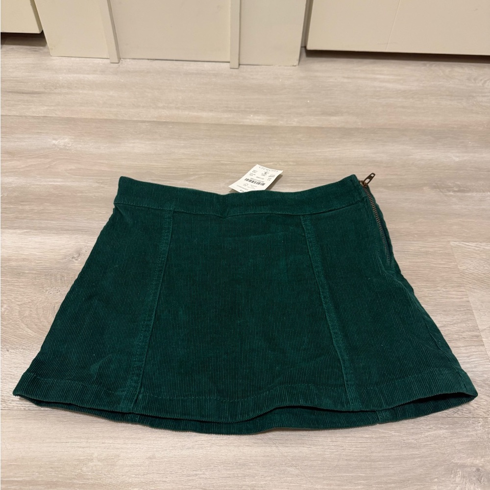 NWT Size 4-5 Crewcuts Green Corduroy Skirt